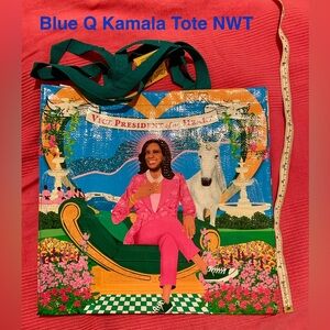 Blue Q Kamala Harris Tote Bag NWT